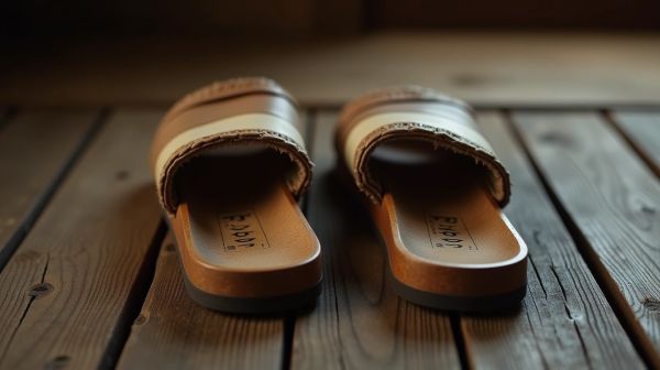 Ce que révèle la hauteur des socles sur une paire de geta