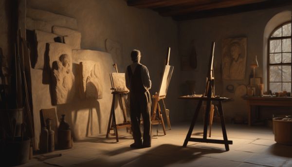 Comment le peintre clair obscur transforme le relief en peinture